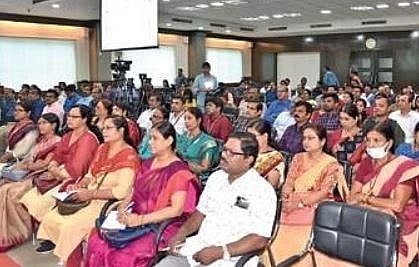 School representatives attending the sensitisation programme on cyber crime