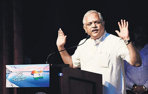 BJP national general secretary  B L Santhosh . (File photo | PTI)