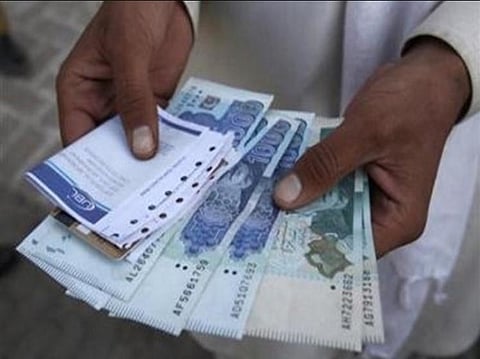 Pakistani Rupees for representative purposes only. (Photo | ANI)