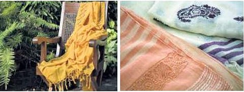 Handmade fabrics by Baragaon Weaves