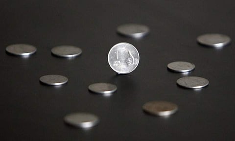One rupee coins for representational purposes only. (File Photo | Reuters)