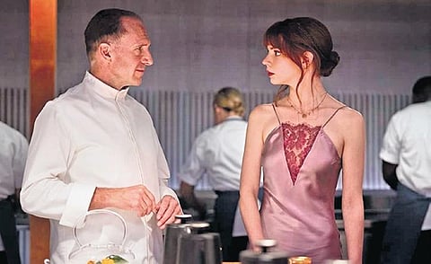 A still from  American black comedy horror thriller film ‘The Menu’