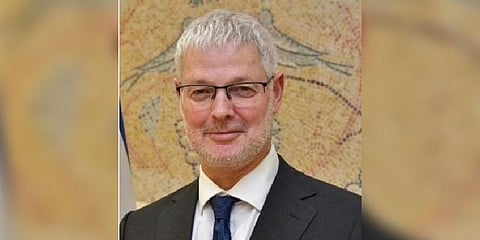 Israeli foreign ministry's Director General, Alon Ushpiz (Photo |  Alon Ushpiz @ Twitter)