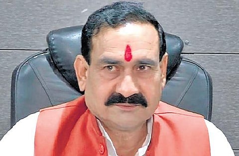 Madhya Pradesh Home Minister Narottam Mishra