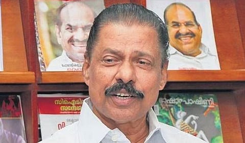 CPM state secretary M V Govindan during the Express Dialogues interaction at AKG Centre in Thiruvananthapuram on Wednesday.