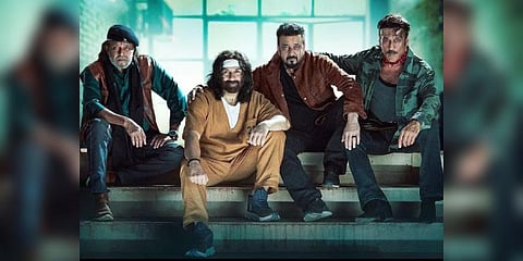 First look of the action film Baap