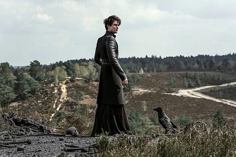 A still from Netflix's 'The Sandman' starring Tom Sturridge in the titular role. (Photo | Netflix screengrab)