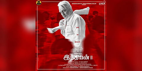 Just like Indian, the sequel too is about a father and a son, but this time, will feature Kamal Haasan as Senapathy and his father. (Photo | IMDb)