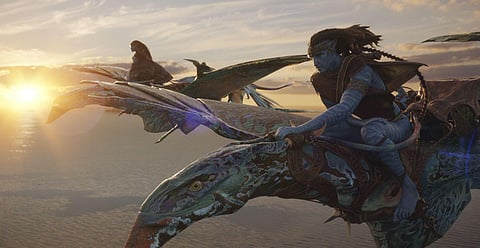 A still from the newly released film 'Avatar: The Way of Water' by James Cameron. (Photo | IMDb)