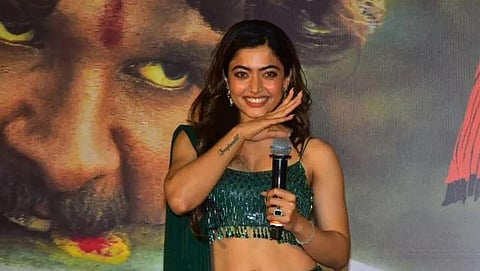 Actor Rashmika Mandanna. (Photo | Twitter)