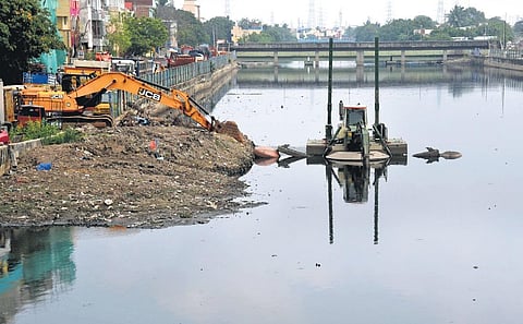 Greater Chennai Corporation has begun disilting the Captain Cotton canal  | R Satish Babu