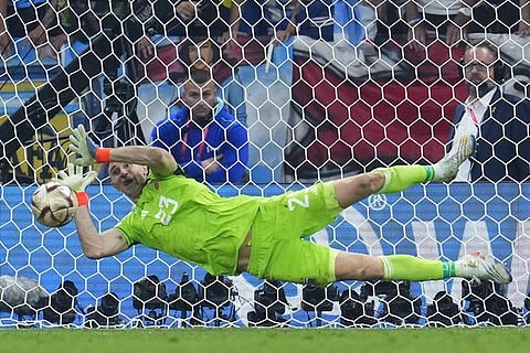 Martinez's confrontational approach during shoot-outs has given Argentina an edge over their opponents. (Photo | AP)