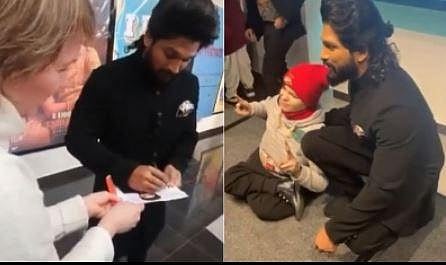 Allu Arjun in Moscow (Photo | IANS)