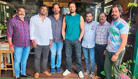 Sudeep along with team Usire Usire