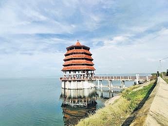 A view of Chembarambakkam lake | shiba Prasad sahu