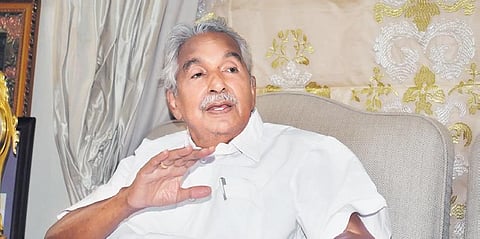 Former Kerala chief minister Oommen Chandy