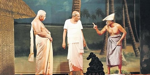 A still from the Ningalenne Communistaakki drama by KPAC  | Express