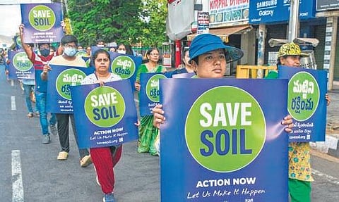 Save soil.(File Photo)
