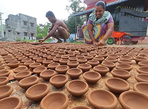 Handmade clay manufacturers left in the dark