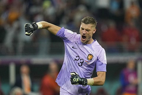 Goalkeeper Andries Noppert of the Netherlands  (Photo | AP)