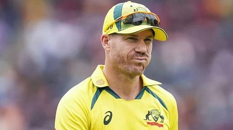 Australian international cricketer and former captain, David Warner. (File photo | AP)
