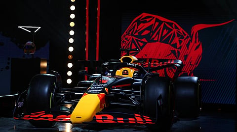 Oracle Red Bull Racing car ( Photo | Twitter, @redbullracing)