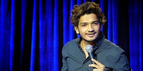 Stand-up comedian Munawar Faruqui