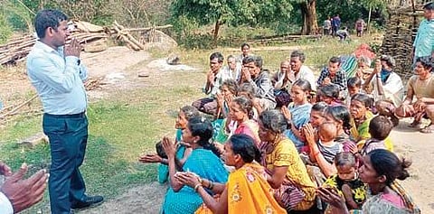 ITDA PO interacts with tribals