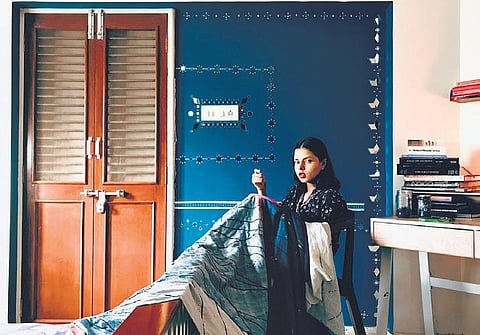 Hansika Sharma at work;