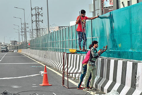 Representational image of a flyover. (Photo | Prasant Madugula)