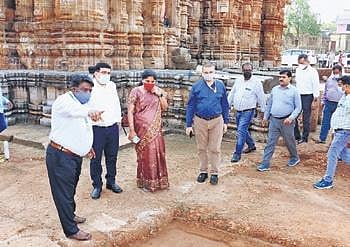 Archaeological Survey of India  review meeting ( Photo |EPS)