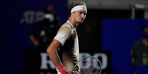 ATP World Number 3 Alexander Zverev (Photo | AP)