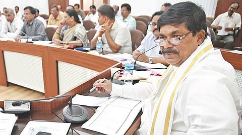 Minister K Gopalaiah (Photo | EPS, Nagaraja Gadekal)