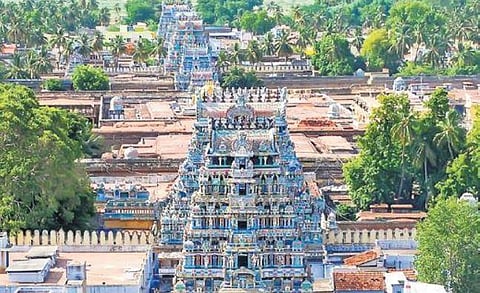 Sri Ranganatha Swamy Temple in Srirangam (Photo | Express, M K Ashok Kumar)