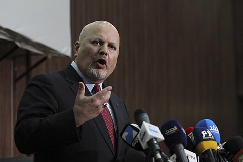 International Criminal Court's prosecutor Karim Ahmed Khan 