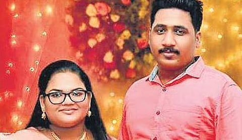 Akhil with Jithina