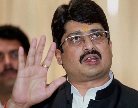 Raghuraj Pratap Singh alias Raja Bhaiya.(File Photo | PTI)