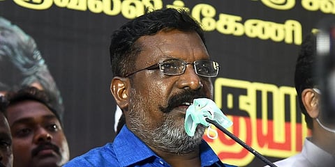 VCK leader Thol Thirumavalavan (File photo| EPS)