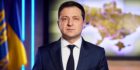 Ukraine President Volodymyr Zelensky