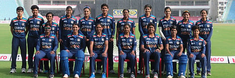 Indian women's cricket team (Photo | Twitter/BCCI women)