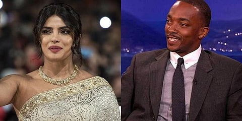 (L-R) Priyanka Chopra Jonas, Anthony Mackie.