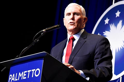 Former Vice President of the US Mike Pence (Photo | AP)
