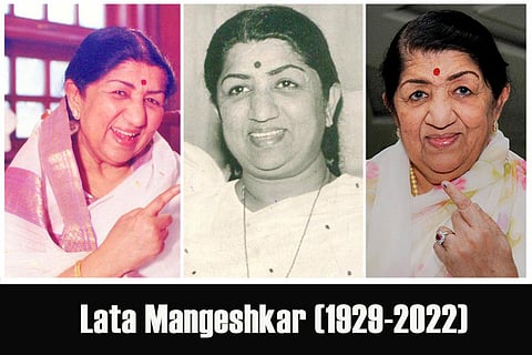 The 'Nightingale of India' Lata Mangeshkar breathed her last at 92.