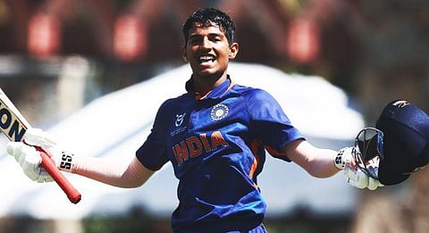 U-19 Team India captain Yash Dhull | (@ICC/Twitter)