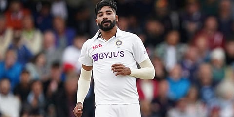 Indian pacer Mohammed Siraj (Photo | AP)