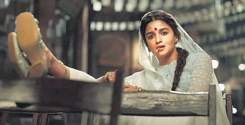 Alia Bhatt in Gangubai Kathiawadi. (File Photo)