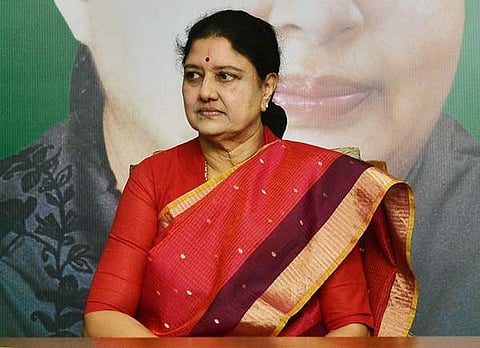VK Sasikala. (File photo |EPS)