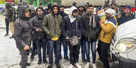 Indian students stuck in Ukraine. Image used for representational purpose only. (Photo | PTI)
