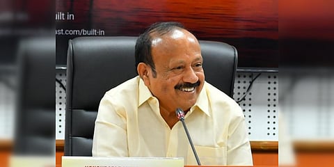 Tamil Nadu Agriculture minister MRK Panneerselvam 