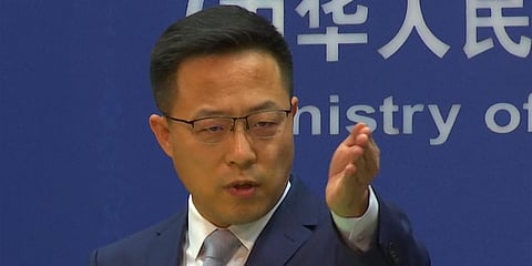 Chinese Foreign Ministry spokesperson Zhao Lijian (Photo | AP)